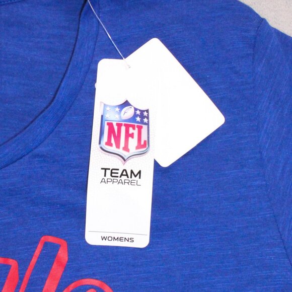 Buffalo Bills Scoop Neck Short Sleeve Rounded Hem Tee Women's Size XXL - Picture 6 of 8